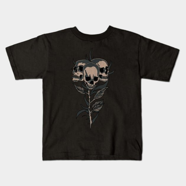 Bloom of Death Kids T-Shirt by FanFreak